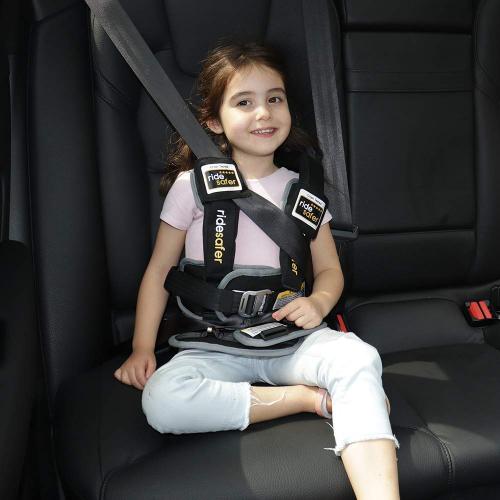 RideSafer - Extra Small (XS) Yellow, Lightweight, Compact, Portable Car Seat, 2  Years; 26.5–40 lb - Perfect for Travel and Everyday Child Safety