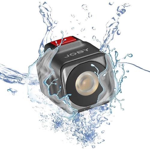 Joby Beamo LED Light for Smartphone and Mirrorless Camera - Compact, Wireless Charging, Bluetooth, Waterproof, for Vlogging, Photo and Video Content Creation