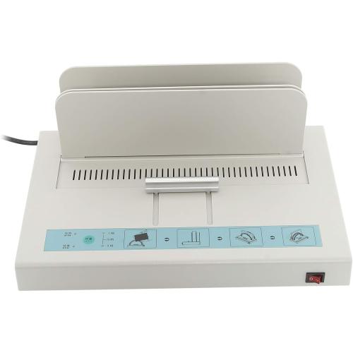 Yaegoo 110V Thermal Binding Machine 1-50MM Binding Thickness Universal Thermal Binding Machine Infrared Light Detecting Hot Melt Machine Contract Document Invoice Folder