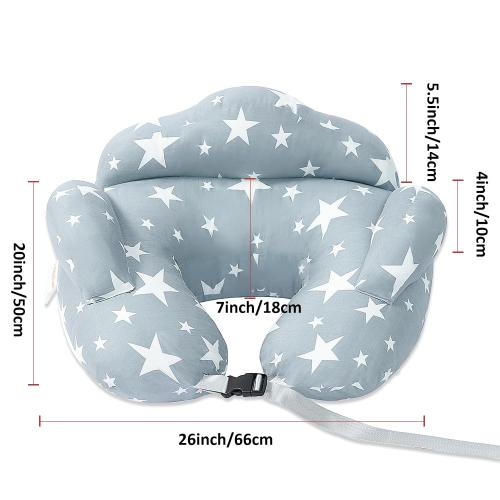 Chilling Home Nursing Pillow for Breastfeeding, Adjustable Nursing Pillow Breast Feeding Pillow Bottle Feeding More Support for Mom and Baby, Breastfeeding Essentials for Newborn,Removable Cover