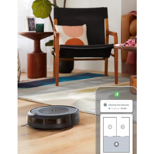 iRobot Roomba i4  EVO Self Emptying Robot Vacuum - Empties Itself for up to 60 Days, Clean by Room with Smart Mapping, Compatible with Alexa, Ideal for Pet Hair, Carpets