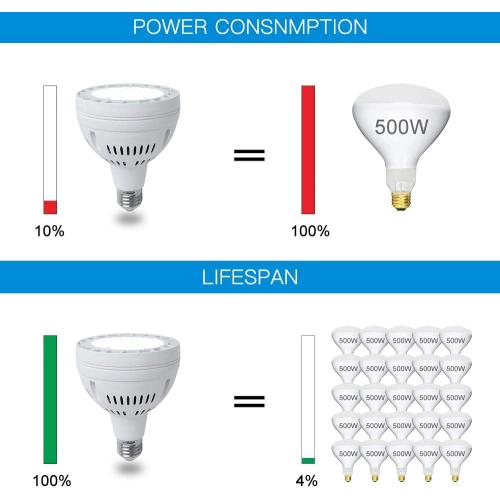 12V 50W LED Pool Light for Inground Swimming Pool, 5000LM Daylight LED Light Bulb Replacement for 300-800W Traditional Bulb, Fit in for Pentair and Hayward Pool Light Fixtures