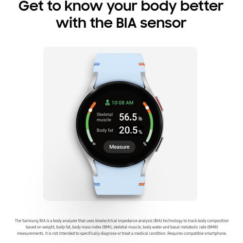Samsung Galaxy Watch FE 40mm Bluetooth AI Smartwatch w/Fitness Tracking, BIA Sensor, Personalized HR Zones, Heart Rate Tracker, Sleep Monitor, 2024, Pink Gold [US Version, 1Yr Manufacturer Warranty]
