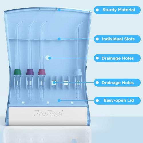 Convenient Storage Case for Waterpik Replacement Tips, No Tips Included