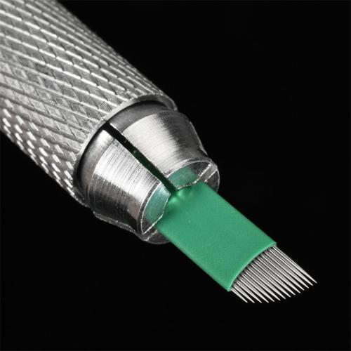 ATORSE® 100 Eyebrow Blades Microblading Tattoo Brows Needles Make-Up Tools 14 Pins