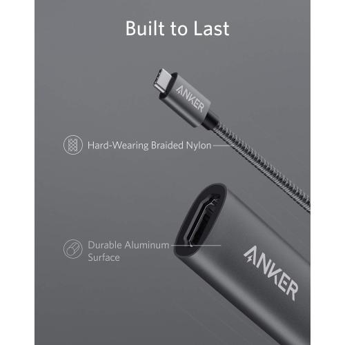 Damage box , Anker USB C to HDMI Adapter (4K@60Hz), 310 USB-C Adapter (4K HDMI), for MacBook Pro, MacBook Air, iPad Pro, Pixelbook, XPS, Galaxy, and More(Compatible with Thunderbolt 3 Ports)