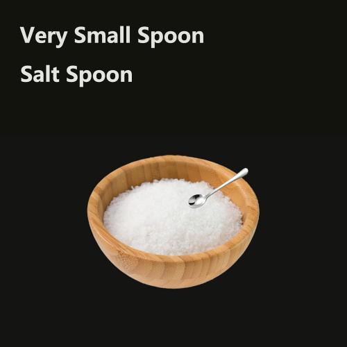 3 Spoons ONLY.   Tiny Stainless Steel Spoons for Spices Jars, Mini Size 2.87, Cute Small Stainless Steel Condiment Spoons for Spices, Salt, Sugar, Pepper, Honey (4 PCS, 2.87, Silver)