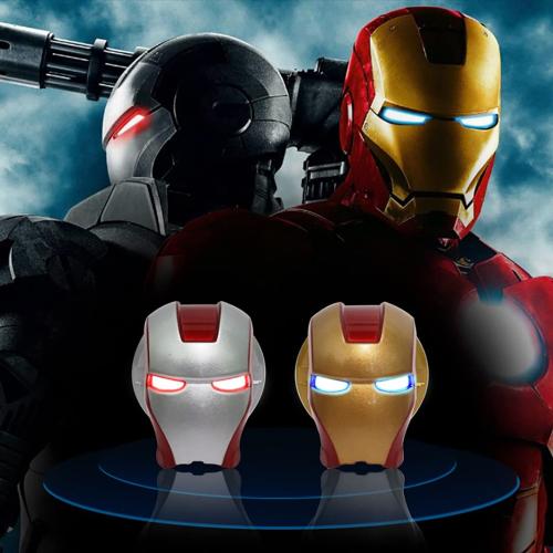 Push Start Button Cover with Pre-Pasted Tape,Zinc Alloy Metal,Great Iron Man Gifts for Men (Golden red)