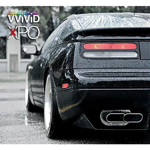 VViViD Black Gloss Bulk Roll Vinyl Wrap Roll with Air Release Technology (3ft x 5ft)