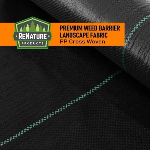 Weed Barrier Landscape Fabric,  Premium Heavy Duty Garden Cloth, Ground Cover for Gardening, Farming with u Shaped Securing Pegs