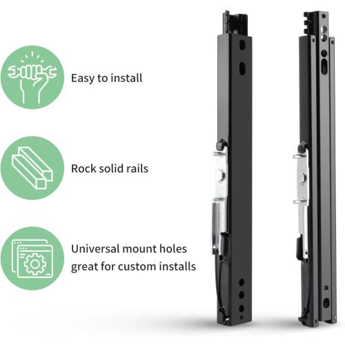 Seat Slider , Seat Mounting Track Assembly Kit , Compatible with NRG Sparco and Most Aftermarket Seats