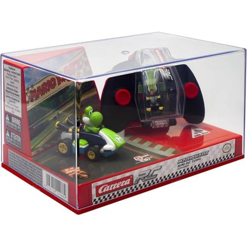 Carrera RC Nintendo Mario Kart 2.4 GHz Mini Collectible Radio Remote Control Toy Car Vehicle - Yoshi