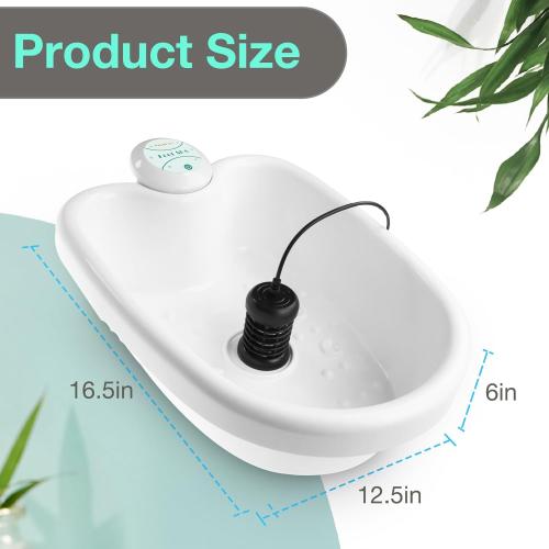 Ionic Foot Bath Detox Machine with Slipper, Portable Ionic Foot Detox Chi Cleanser | Home Use, Beauty Salon Holiday Gift