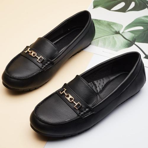 DeYashopin Women's Loafer Shoes Leisure Slip On Work Shoes Comfort Walking Flats size 9.5