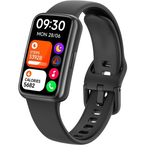 Fitness Tracker Smart Watch for Men Women, 1.47 HD with Bluetooth, 24/7 Heart Rate & Blood Oxygen Monitor, Sleep & Step Counter, 100  Sports Modes, IP68 Waterproof, Compatible with Android iOS