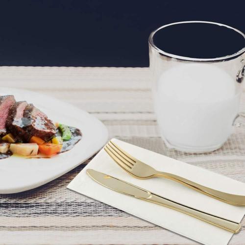 Vplus 600 Pack Paper Napkins Guest Towels Disposable Premium Quality 3-ply Dinner Napkins Disposable Soft, Absorbent, for Kitchen, Wedding, Parties, Dinners or Events(White)