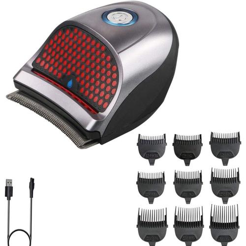 SUYOOULIN Hair Clippers Shortcut Self-Haircut Kit for Men, USB Rechargeable Cordless Electric Hair Trimmer Professional Hair Cutting Machine Shortcut Self Grooming Haircut Kit with 9 Combs
