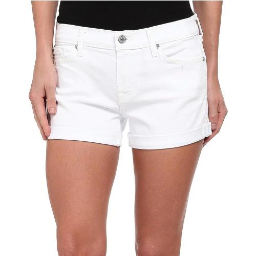 Size 4/27 Lucky Brand Women's Denim Rollup Short in White