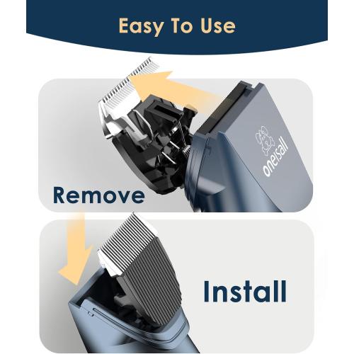 oneisall Quiet Cat Clippers for Matted Hair & Long Hair, Cat Shaver