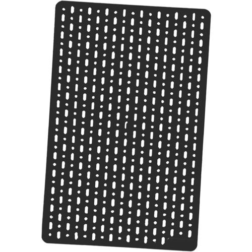 Pegboard Organizer for Wall Display in Nursery, Garage, And Study Room, Black