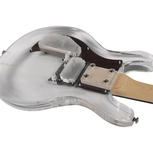 Starshine Electric Guitar Dan Style Acrylic Body Guitar Rosewood Pickguard (guitar)
