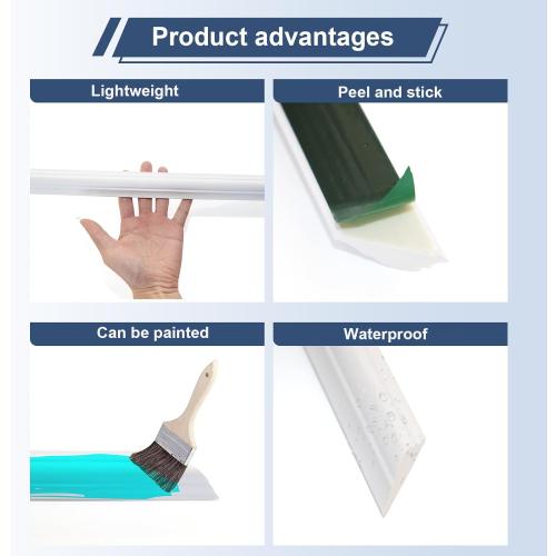 NeatiEase Peel and Stick Wall Molding Kit 6-Frame Premade, Luxe Architectura Wall Moulding Panel Frame, Self Adhesive Wainscoting Panels, Accent Molding Trim for Interior Walls Home Decor (Style 1)