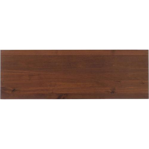 Linon Home Dcor Console Table, 42.01w x 13.98d x 30.71h, Antique Tobacco