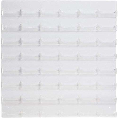 Acrylic 48 Pocket Wall Mount Business Card Holder
