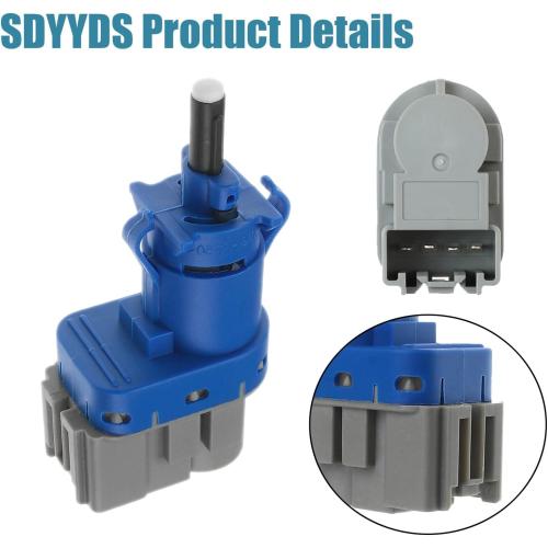 New Brake Light Switch 4Pin Compatible with Ford F-150 F-250 F-350 Focus/Mazda 2 3 5 6 / Lincoln MKC MKT OEM:4838697 / 8T4T-9G854-AA