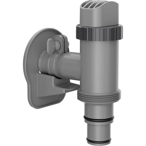 Above Ground Swimming Pool Plunger Valve & Swimming Pool Pipe Holder Set- Replacement Pool Accessories Compatible with Intex Pools