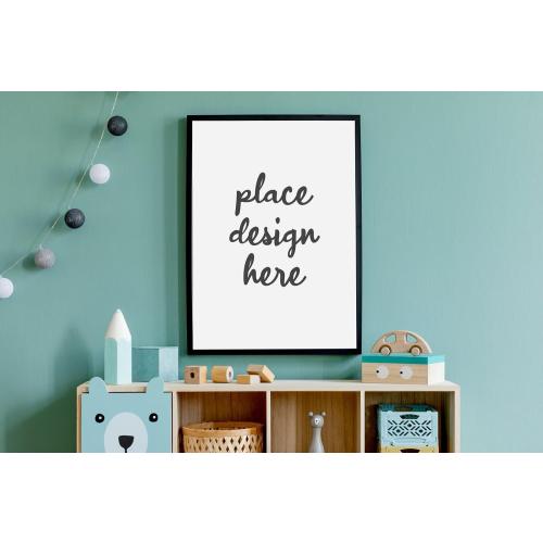 KTKDE A1 Black Modern Picture or Poster Frame 3 Pack,23.4x33 Poster Frame Black Woodgrain, Vertical & Horizontal Wall Hanging Large Picture Frame for Photos, Posters & Art Prints