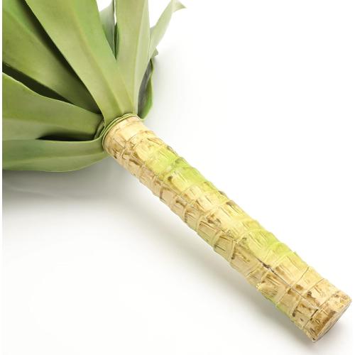 BANNINEO Artificial Agave Succulent Plant 18 Inches, 100% Natural Looking Artificial Greenery Plant Tall Faux Succulent Agave, Artificial Plant for Indoor Outdoor Decor