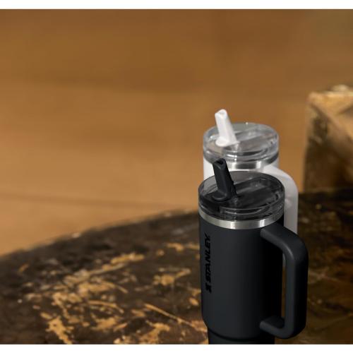 STANLEY Quencher ProTour Flip Straw Tumbler with Leakproof Lid 30 oz | Built-in Straw and Handle | Cup Holder Compatible for Travel | insulated Stainless Steel Cup | BPA-Free | Rose Quartz