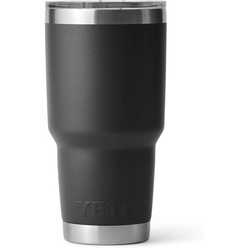 YETI Rambler 30 oz Stainless Steel Vacuum Insulated Tumbler w/ MagSlider Lid, Black