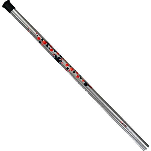 Silverfin Sc-Ti Lacrosse Shaft 30 | Lacrosse Stick for Men with End Cap | Lacrosse Shaft Attack: Lightweight, Durable, Easy Installation & Comfortable Grip | Youth Boys Lacrosse Stick for All Levels
