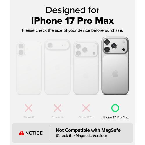 Ringke Onyx for iPhone 17 Pro Max Case, [Feels Good in The Hand] Oil & Dirt Resistant, Individual Lens Covers for Cameras, Non-Slip Enhanced Grip Lightweight Cover - Camo Black