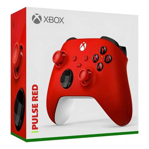 Xbox Wireless Gaming Controller (2025) – Pulse Red – Play on Xbox, Windows, Android, iOS, FireTV Sticks, Smart TVs, VR Headsets