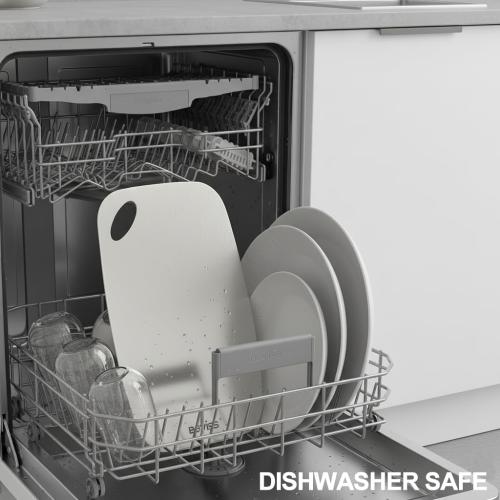 Cutting Board Non-Toxic, 304 Stainless Steel Cutting Board Double Sided, 11.45 x 8.15 Chopping Board for Kitchen, Dishwasher Safe Chopping Board for Meat, Vegetables or Fruit