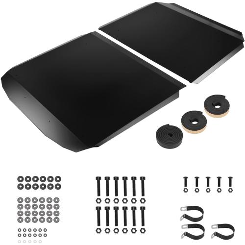 KEMIMOTO Aluminum Roof Top Compatible with Polaris RZR XP 4 1000, 4 Turbo, and 4 900 Models Up to 2023, Heavy-Duty Black Aluminum Roof for 4-Seater