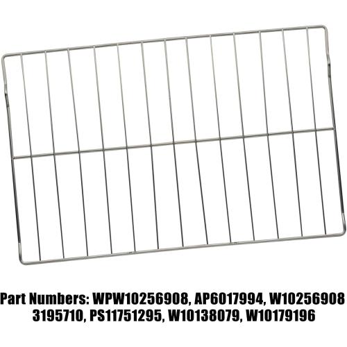 W10256908 23.6 x 15.7 Inch Oven Rack for Range Compatible With Whirlpool Sears Oven AP4411894, PS2358516 (Note: Make sure to measure the size accurately before placing an order)
