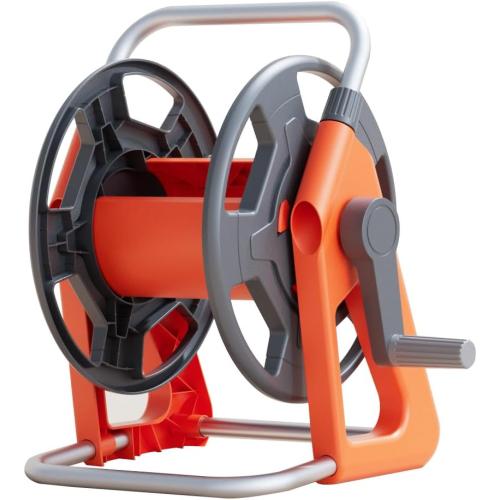 Garden Hose Reel Cart, Hold on 50-75 ft of Hose, Portable Water Hose Reels for Outside, Wall Mounted Hose Reel Tools, Mobile Hose Reel Cart For Lawn Yard