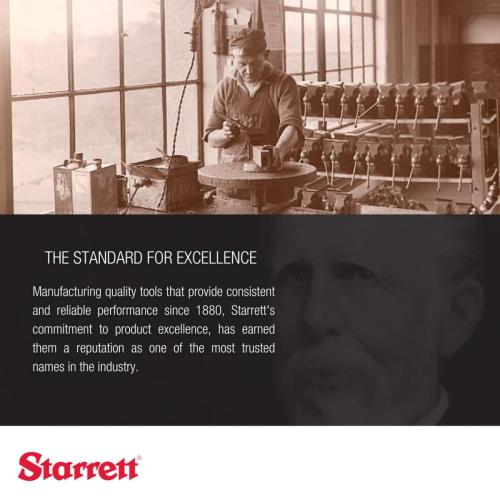 Starrett Steel Automatic Center Punch with Adjustable Stroke - 5-1/4 Length, 11/16 Punch Diameter, Lightweight, Knurled Steel Handle - 18C