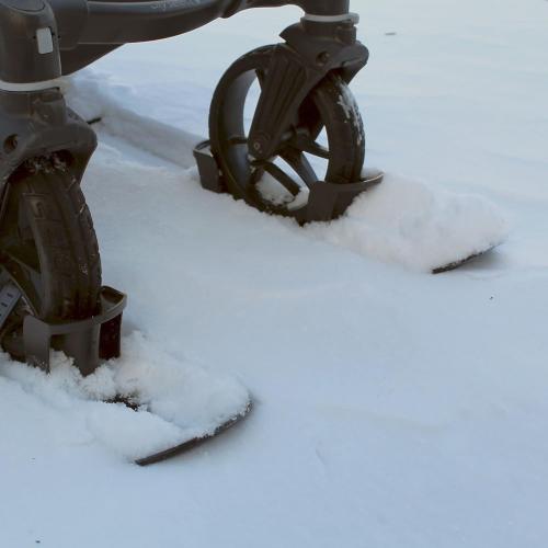PremierSki Stroller Skis - Fits Wheels 4 to 16 (4 Skis)