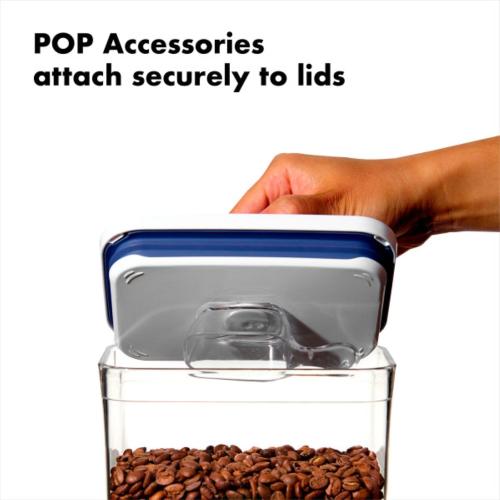 OXO, Good Grips Pop Container - 4.4 Qt/, Airtight Food Storage Containers, 142 Fl Oz