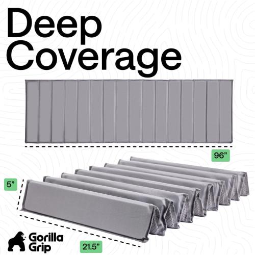 GORILLA GRIP Heavy Duty Couch Cushion Support Board to Fix Sagging Sofas, 21.5 x 96 Oversized Sofa, Thick Plywood Boards Add Strong Seat Supports, Stay in Place Replacement Stuffing Under Couches Grey