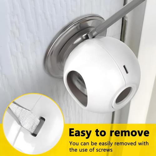 Door Knob Safety Cover for Kids, Large Size Child Proof Door Knob Covers