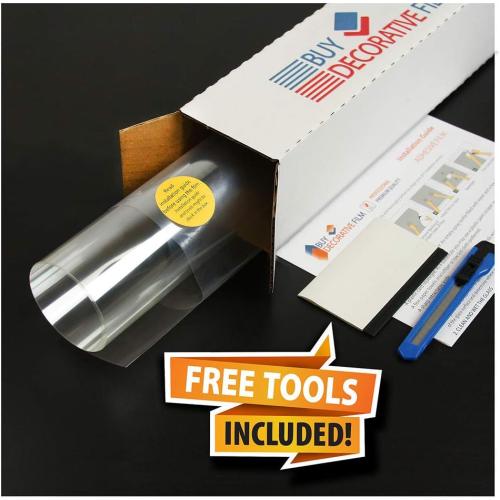 BDF S4MC Window Film Security and Safety 4 Mil Clear - 24in X 23ft