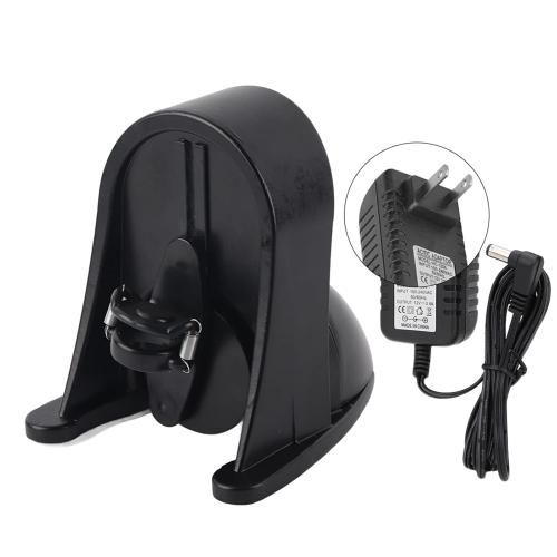 Nail Polish Shaker, 100-240V Nailpolish Gel Shaker Mixer Professional UV Liquid Bottle Shaking Machine with Touch Button Adjustable Spring and Silicone Base for Nail Polish and Gel