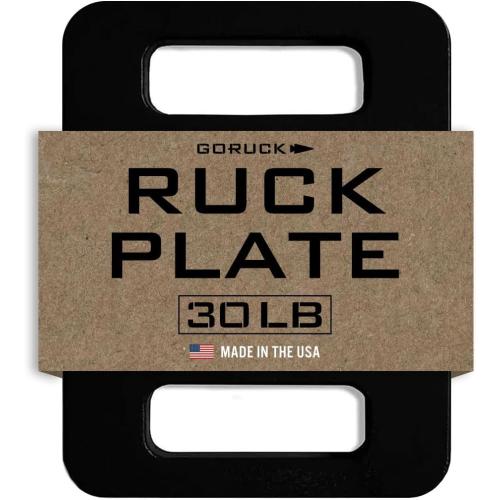 GORUCK Ruck Plate – USA Made Weight for Rucking, Strength & Fitness, Fits with Rucker & Ruck Plate Carrier – 10LB, 20LB, 30LB