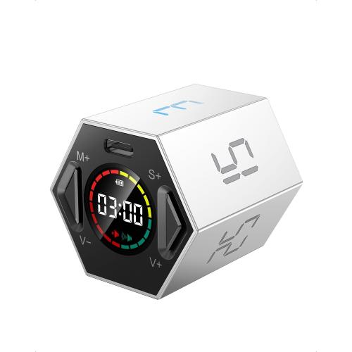 Ticktime T6 Pomodoro Timer Cube for Focus, Study, Work, Task, ADHD, Kitchen